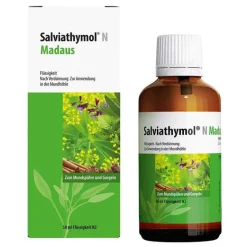 Salviathymol N MADAUS Flüssigkeit, 50 ml- Zahnfleischentzündung Medikamente|Mundspüllösung