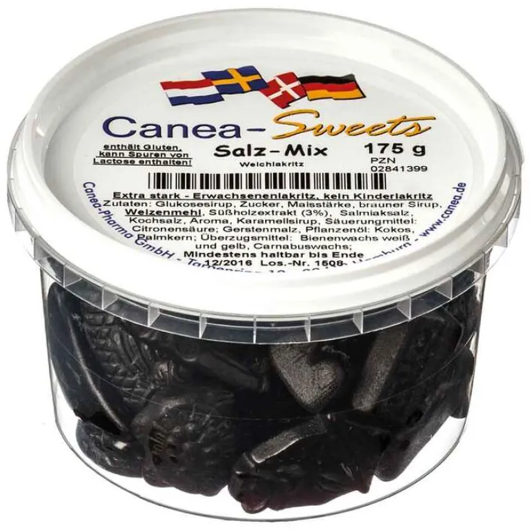 Salz Mix Lakritz, 175 g^Canea-Sweets Discount