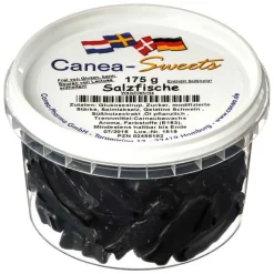 Canea-Sweets Salzfische Lakritz, 175 g- Lakritz