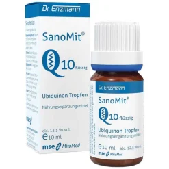Sanomit Q10 Ubiquinon flüssig, 10 ml- Coenzym Q10