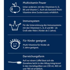 Sanostol Multivitamine-ohne Zuckerzusatz , 230 ml