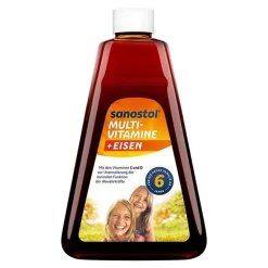 Sanostol Multivitamine-plus Eisen Saft, 230 ml