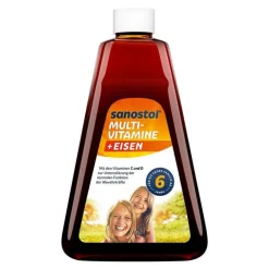 Sanostol Multivitamine-plus Eisen Saft, 460 ml