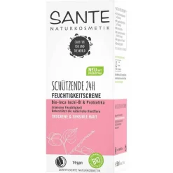 Sante 24h Feuchtigkeitscreme Inchi-Öl & Probiotika, 50 ml- Gesichtspflege