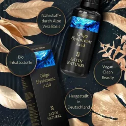 Satin Naturel Serum & Kur-Bio Oligo Hyaluron Serum Gesicht, 50 ml