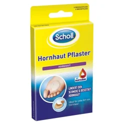 Scholl Hornhaut Pflaster, 4 St- Hornhaut