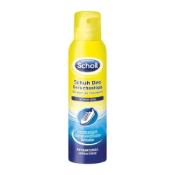 Scholl Schuh Deo Geruchsstopp Spray, 150 ml- Antitranspirant & Deo