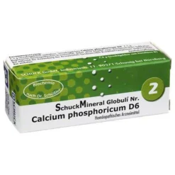 Schuckmineral Salze Als Globuli-Globuli 2 Calcium phosphoricum D6, 7.5 g