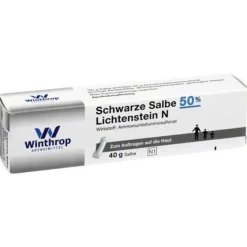 Winthrop Arzneimittel Gegen Ekzeme & Entzündungen-Schwarze Salbe 50% Lichtenst, 40 g