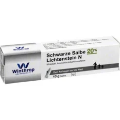 Winthrop Arzneimittel Gegen Ekzeme & Entzündungen-Schwarze Salbe 20% Lichtenst, 40 g