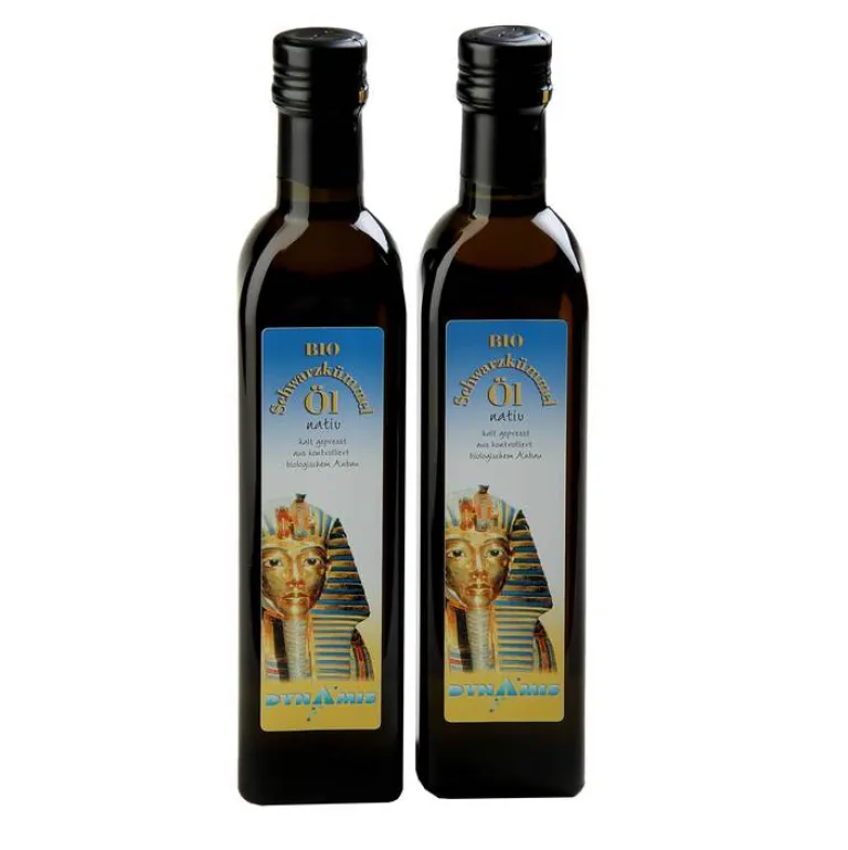 Dynamis Schwarzkümmel Bio ägyptisch Öl, 1000 ml- Schwarzkümmelöl|Essentielle Fettsäuren