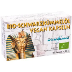 Schwarzkümmelöl|Sonstige Bio Produkte-Schwarzkümmel Bio Vegan Kapseln, 60 St