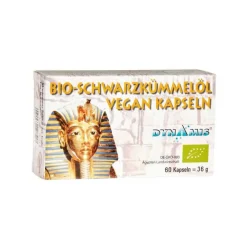 Schwarzkümmel Bio Vegan Kapseln, 180 St^Dynamis Online