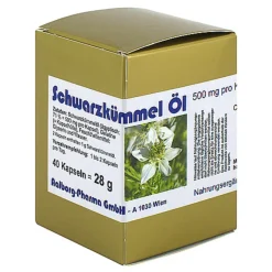 Schwarzkümmelöl-Schwarzkümmelöl Kapseln, 40 St