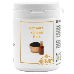 Essentielle Fettsäuren-Schwarzkümmelöl Plus 5 Kapseln, 200 St