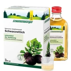 Schwarzrettich Saft , 3X200 ml^Schoenenberger Clearance
