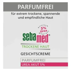 Sebamed Trockene Haut-Trockene Haut parfümfrei Gesichtscreme, 50 ml