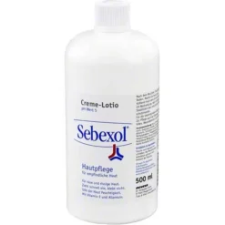 Sebexol Creme Lotio, 500 ml- Trockene & Sensible Haut|Körpermilch & Lotionen