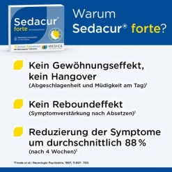 ® forte Beruhigungsdragees, 60 St^Sedacur Discount