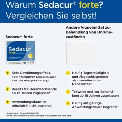 ® forte Beruhigungsdragees, 60 St^Sedacur Discount