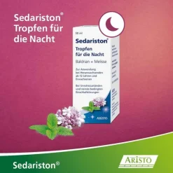 Sedariston Beruhigungsmittel-Tropfen für die Nacht, 50 ml