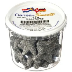 Canea-Sweets Seesterne Lakritz, 175 g- Lakritz