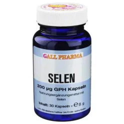Selen 200 µg GPH Kapseln, 30 St^Gall Pharma Best