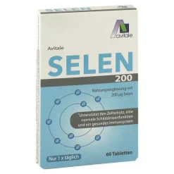 Selen 200 µg Tabletten von , 60 St^Avitale Online