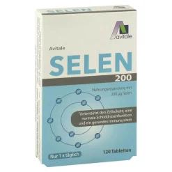 Avitale Selen 200 µg Tabletten von , 120 St- Selen