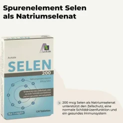 Avitale Selen 200 µg Tabletten von , 120 St- Selen