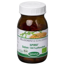 Selen 100% pflanzlich Spiru Bio Kapseln, 90 St^Sanatur Hot
