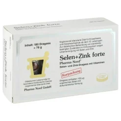 Nord Selen + Zink Pharma Dragees, 180 St- Selen