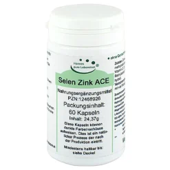 Selen Zink ACE Kapseln, 60 St- Selen|Multivitamine