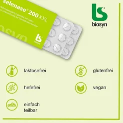 Biosyn Selen-Selenase 200 XXL Tabletten, 90 St