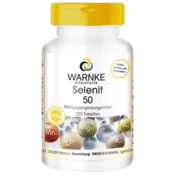 Selenit 50 Tabletten, 250 St^Warnke Discount