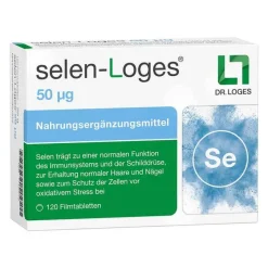 Dr. Loges Selen-Selen-Loges 50 µg Filmtabletten, 120 St