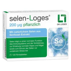 Dr. Loges Selen-Selen-Loges 200 µg pflanzlich Filmtabletten, 120 St