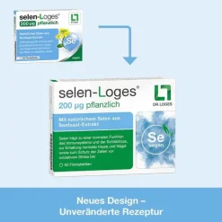 Dr. Loges Selen-Selen-Loges 200 µg pflanzlich Filmtabletten, 120 St