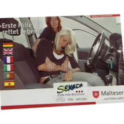 Senada Erste Hilfe Broschüre, 1 St- Erste-Hilfe-Set