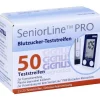 Blutzuckertests-Seniorline Pro Blutzucker-Teststreifen Cignus, 2X25 St