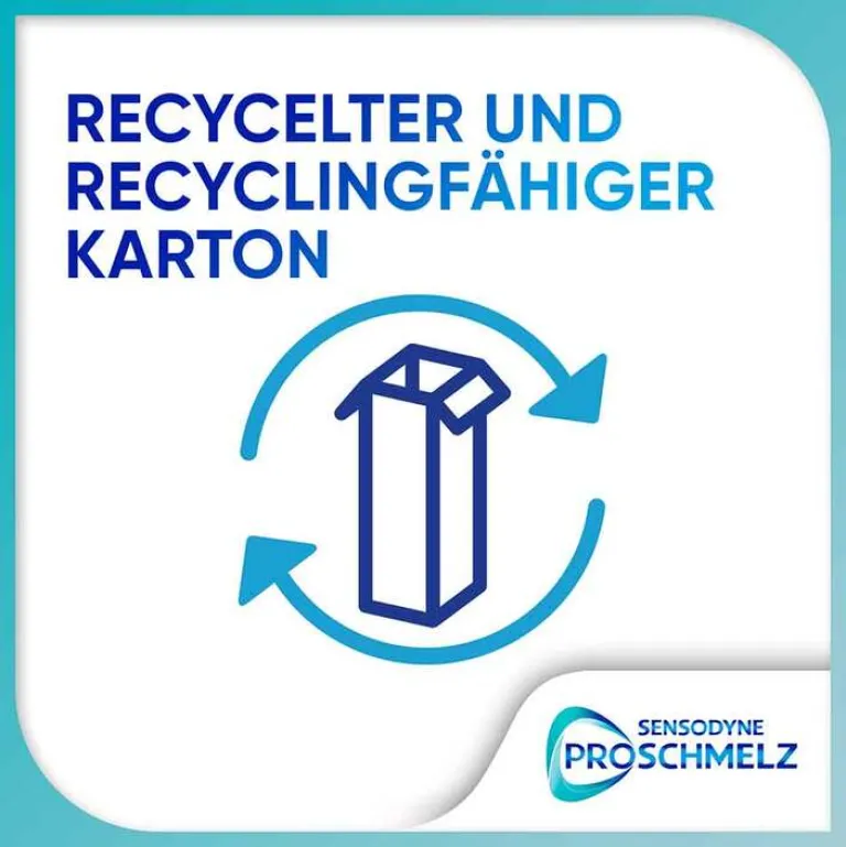 Sensodyne Zahnpasta & Zahncreme-Proschmelz tägliche Zahnpasta, 75 ml