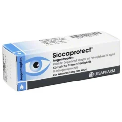 Hylo Eye Care Siccaprotect Augentropfen, 10 ml- Augentropfen Trockene Augen