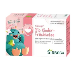 Sidroga Kindertee|Früchtetee-Bio Kinder-Früchtetee Filterbeutel, 20X1.5 g