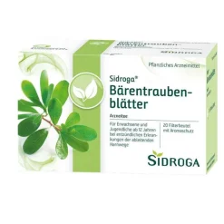 Sidroga Blasentee|Blasenentzündung Medikamente-® Bärentraubenblätter Filterbeutel, 20X2.0 g