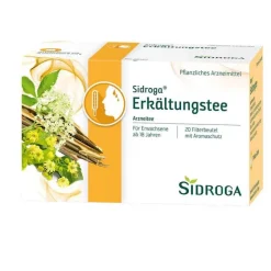 Sidroga Erkältungstee Filterbeutel, 20X2.0 g- Erkältungstee