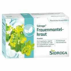 Sidroga ® Frauenmantelkraut Filterbeutel, 20X1.0 g- Mittel Gegen Durchfall & Erbrechen|Durchfallmittel