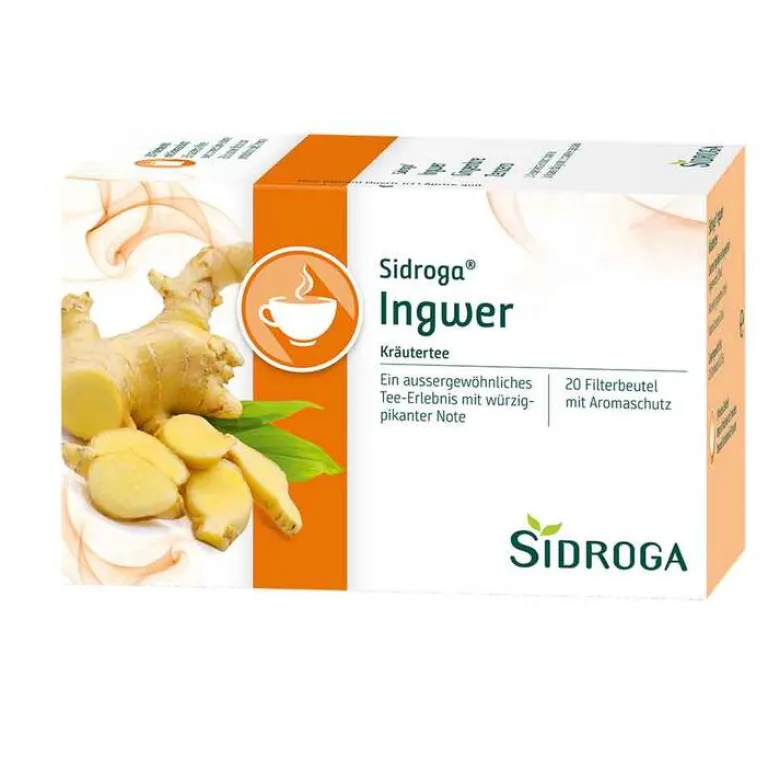 Ingwer Tee Filterbeutel, 20X0.75 g^Sidroga Outlet