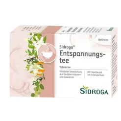 Sidroga Wellness Entspannungstee Filterbeutel, 20X1.75 g- Wellnesstee
