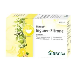 Wellness Ingwer-Zitrone Tee Filterbeutel, 20X2.0 g^Sidroga Sale