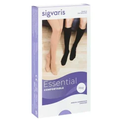 Sigvaris Comfort KL1 AD l + l gF grey, 2 St- Stütz- Und Reisestrümpfe